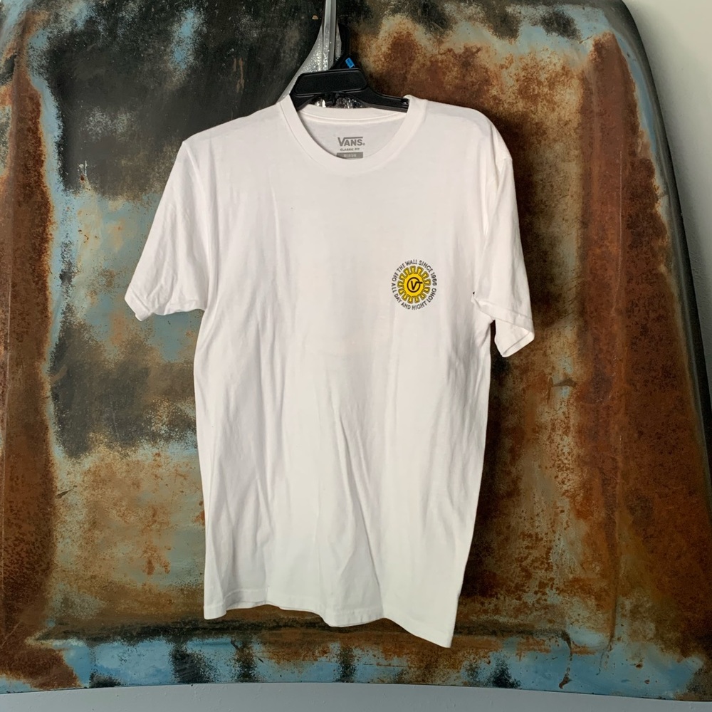 White Vans t shirt